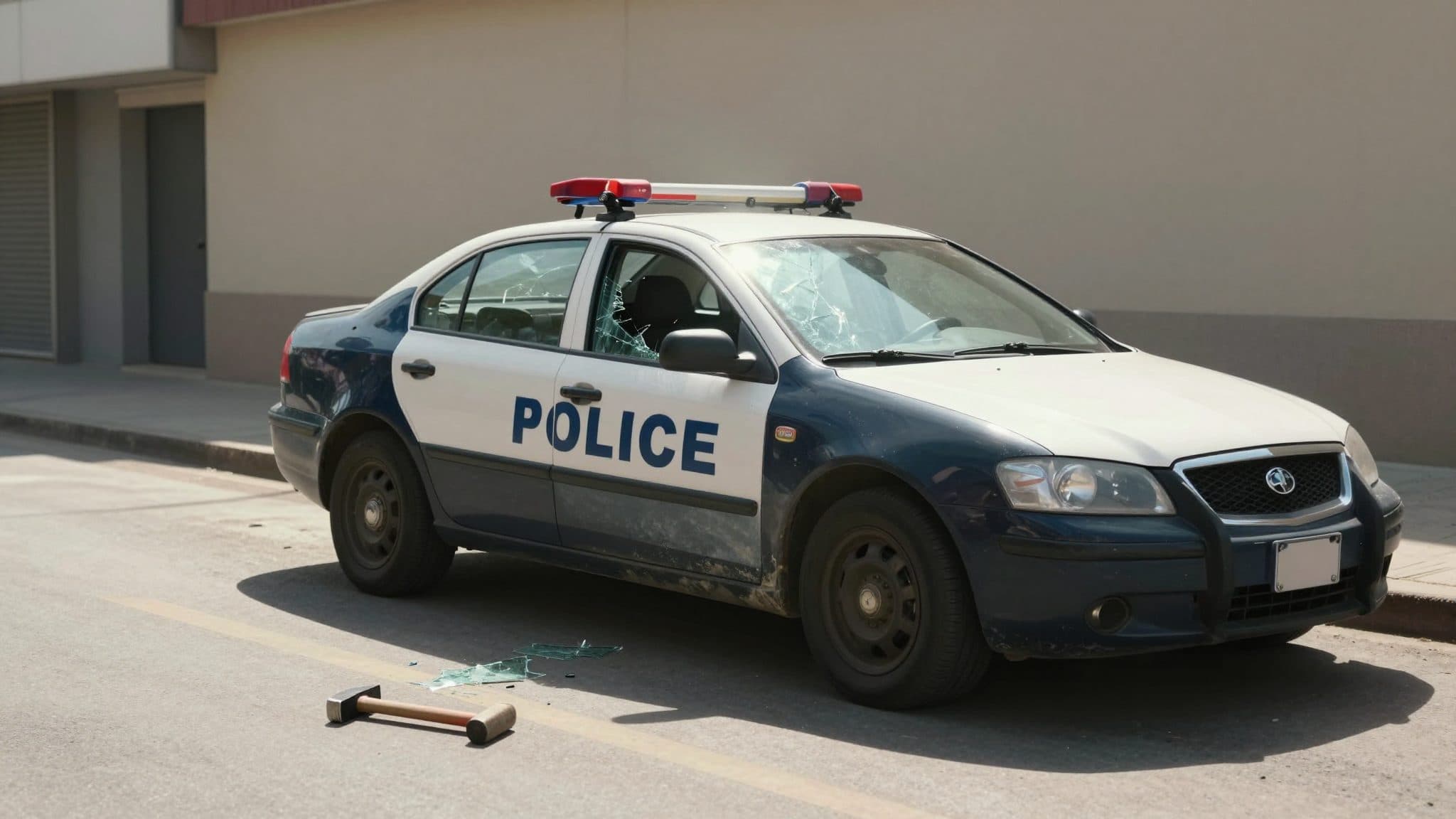 Policías rescatan a un bebé de un coche sobrecalentado en Schwanenstadt